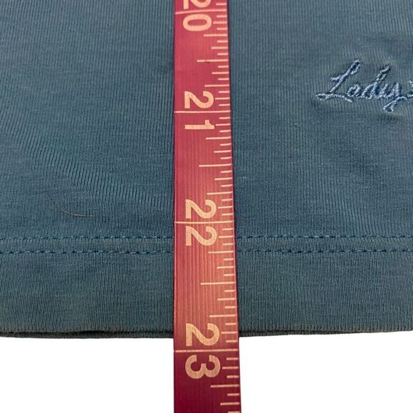 Lady Hagen Blue Sleeveless Hydro Dry Polo Size Medium - Picture 11 of 11